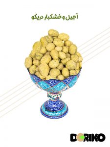 بادام زمینی روکش دار پیاز جعفری